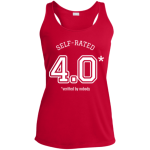 Self-Rated 4.0 Women’s Performance Racerback Tank