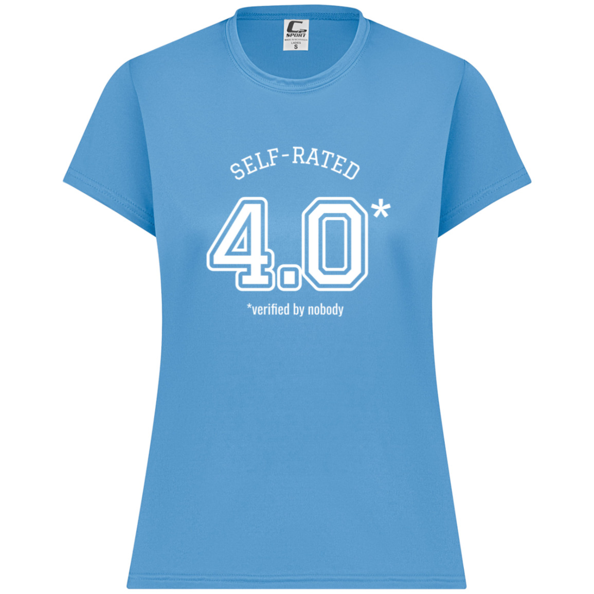 Self-Rated 4.0 Women’s Performance Tee - Image 2