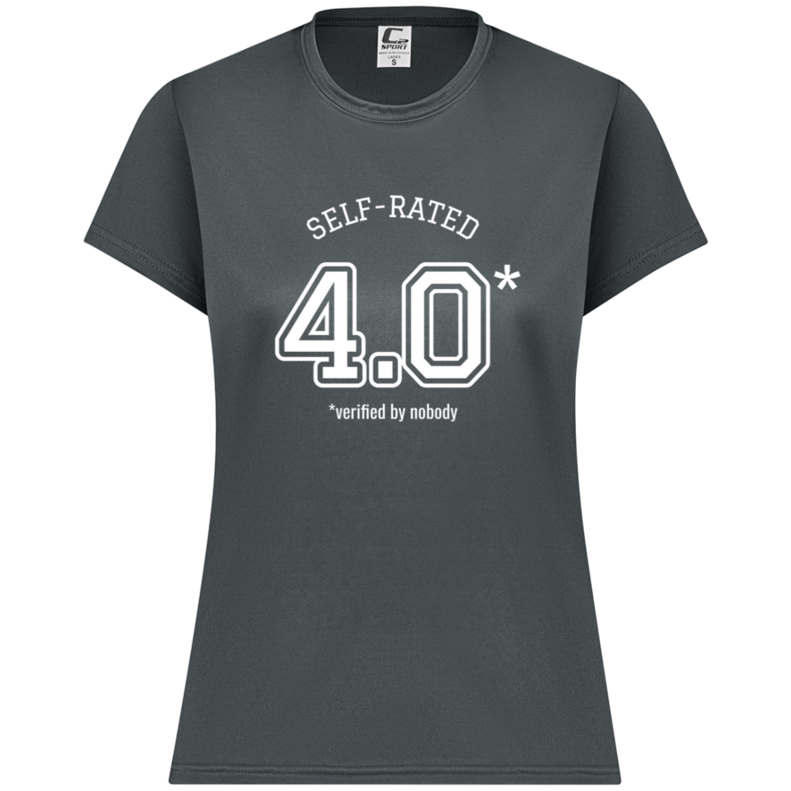 Self-Rated 4.0 Women’s Performance Tee - Image 4