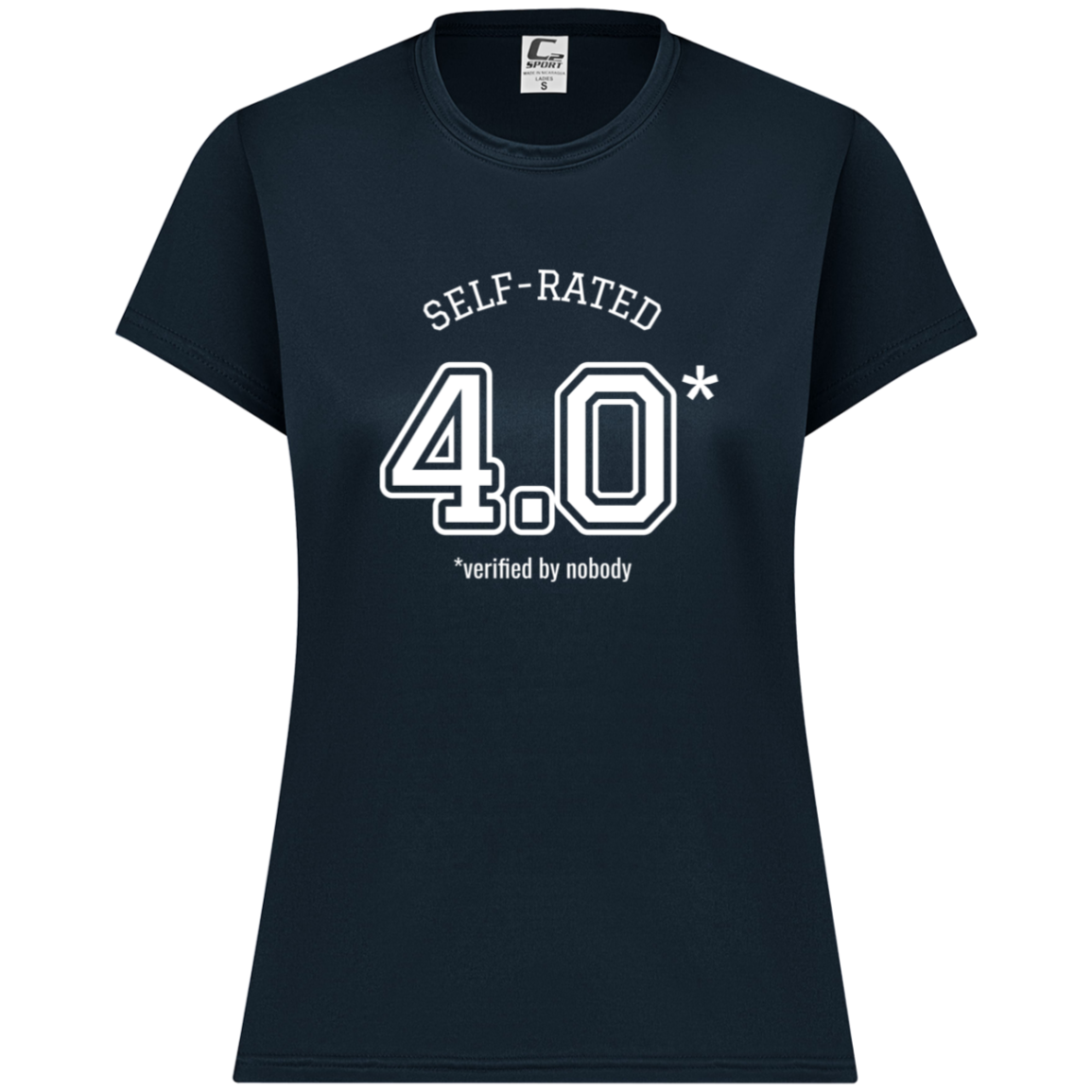 Self-Rated 4.0 Women’s Performance Tee - Image 5