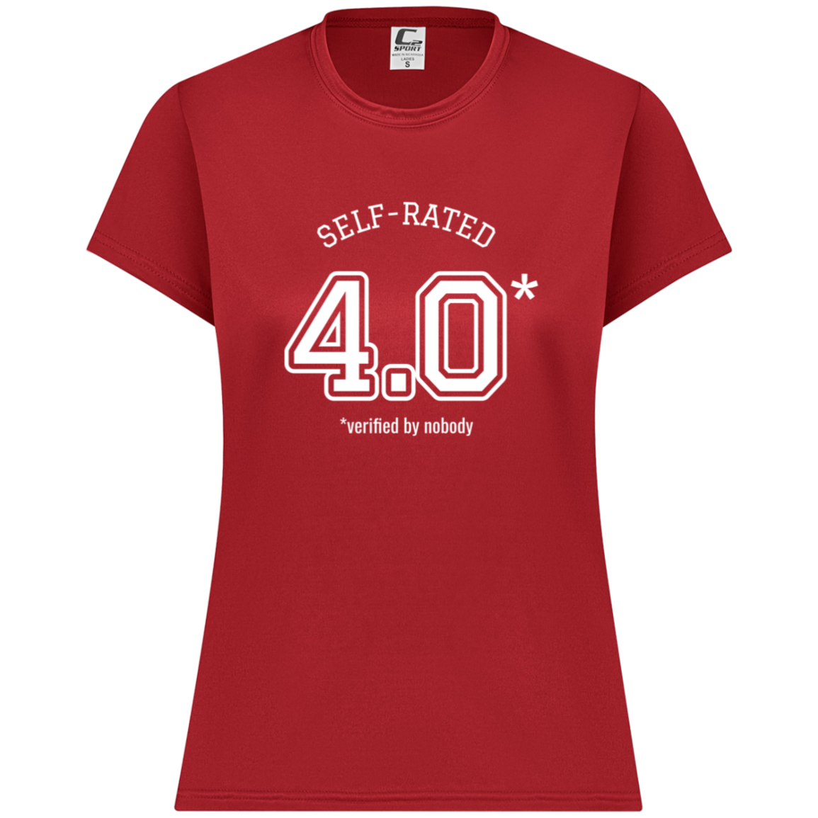 Self-Rated 4.0 Women’s Performance Tee