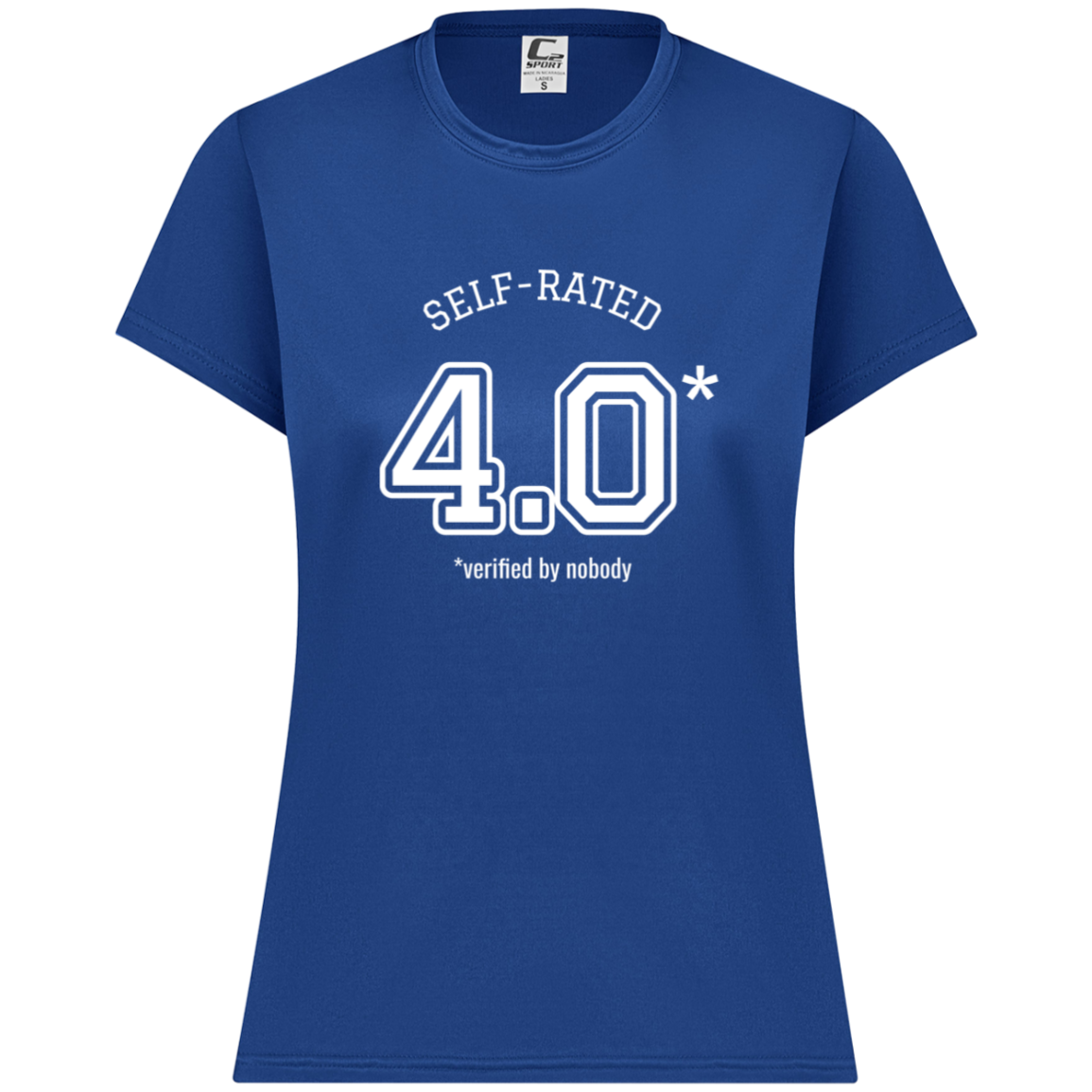 Self-Rated 4.0 Women’s Performance Tee - Image 7
